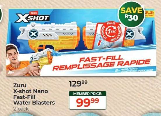 Zuru X-shot Nano Fast-Fill Water Blasters