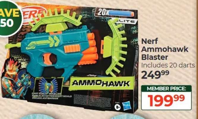 Nerf Ammohawk Blaster