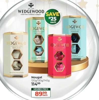 Wedgewood Handmade Honey Nougat