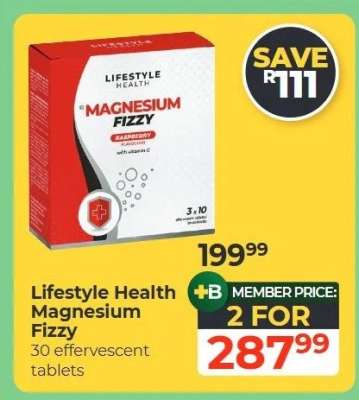 Lifestyle Health Magnesium Fizzy