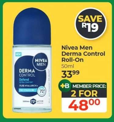 Nivea Men Derma Control Roll-On
