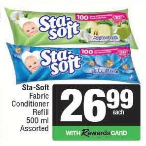 STA-SOFT FABRIC CONDITIONER REFILL
