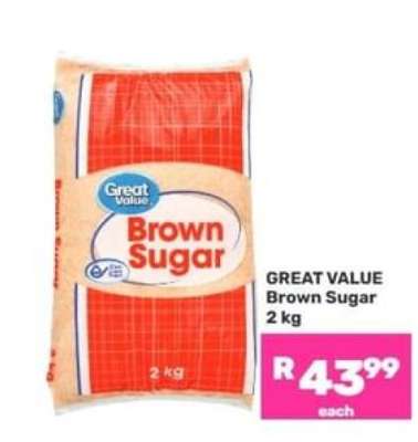 Great Value Brown Sugar 2 kg