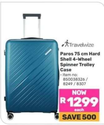 Paros 75 cm Hard Shell 4-Wheel Spinner Trolley Case