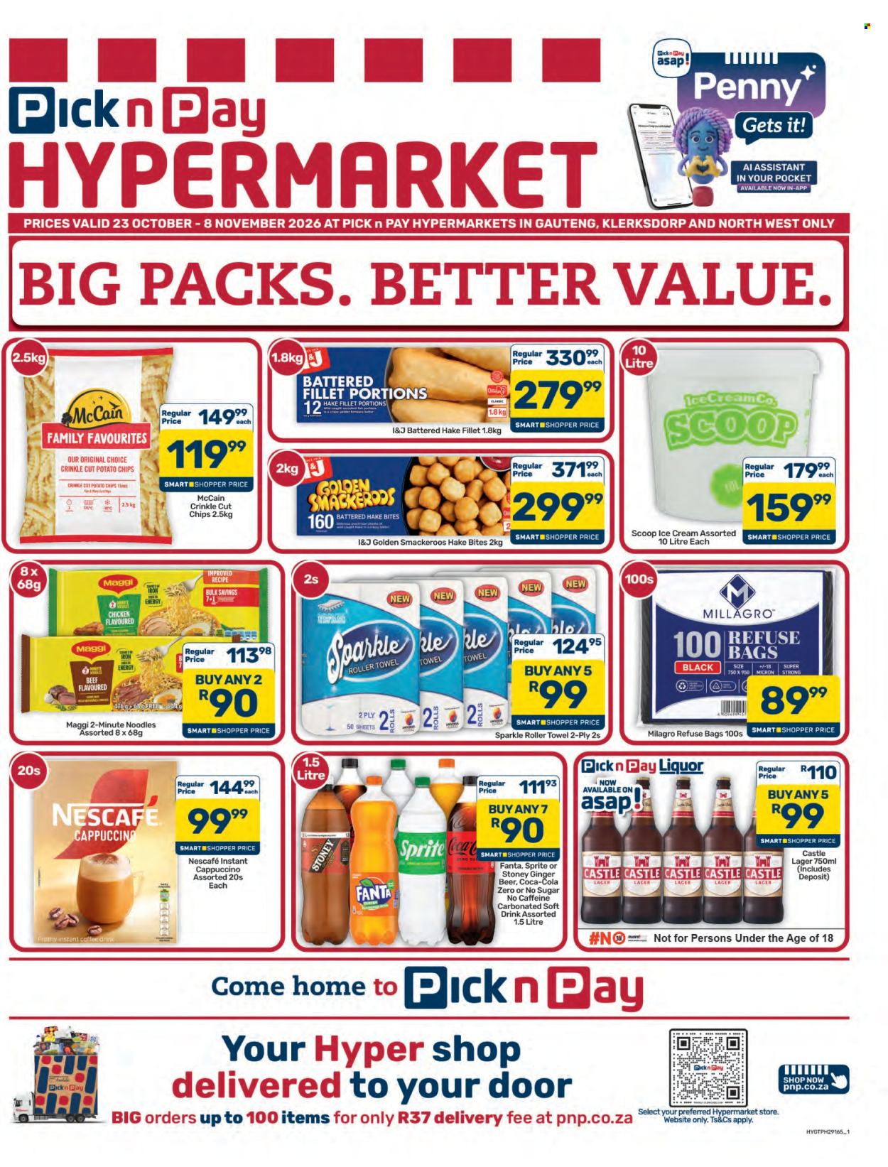 Pick n Pay Hypermarket specials - 10.23.2026 - 11.08.2026. Page 1