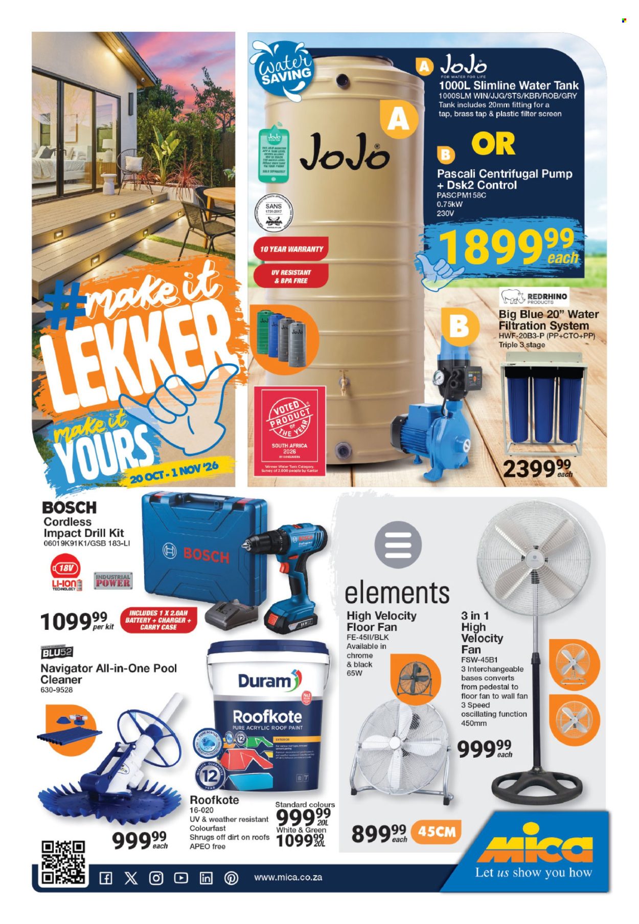 Mica specials - 10.20.2026 - 11.01.2026. Page 1