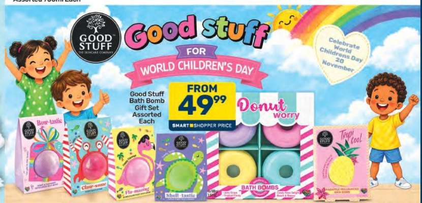 Good Stuff Bath Bomb Gift Set Assorted Each