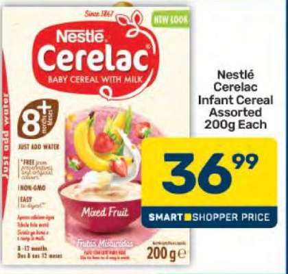 Nestlé Cerelac Infant Cereal Assorted 200g Each