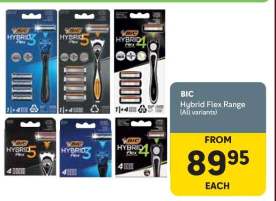 BIC Hybrid Flex Range
