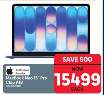 MacBook Neo 13” Pro Chip A18