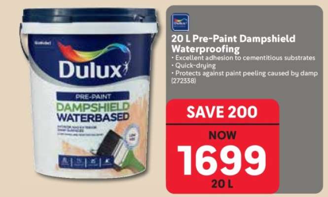 Dulux 20 L Pre-Paint Dampshield Waterproofing