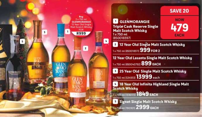 Glenmorangie Triple Cask Reserve Single Malt Scotch Whisky