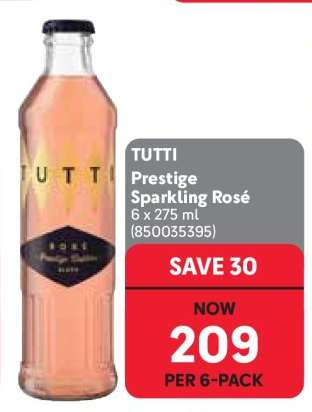 TUTTI Prestige Sparkling Rosé