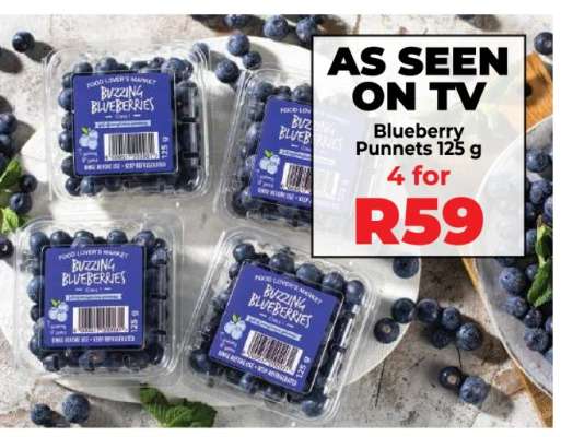 Blueberry Punnets 125 g