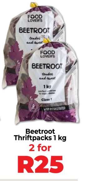 Beetroot Thriftpacks 1 kg