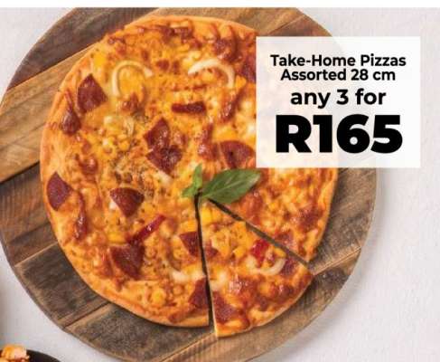 Take-Home Pizzas