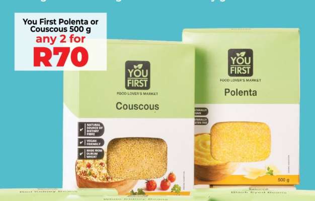 You First Polenta or Couscous 500 g