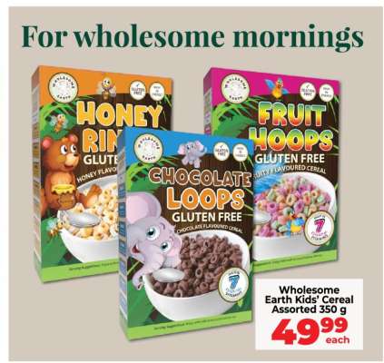 Wholesome Earth Kids’ Cereal Assorted 350 g