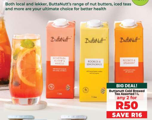 ButtaNutt Cold Brewed Tea Assorted 1L