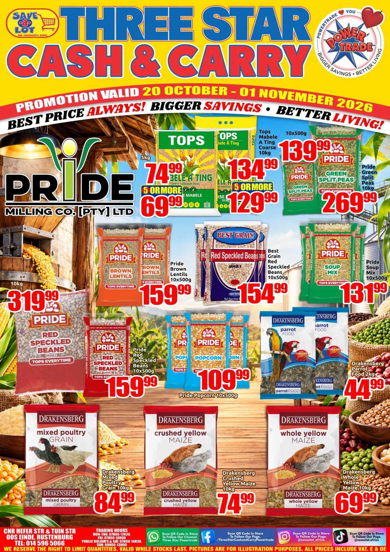 Three Star Cash and Carry specials - 10.20.2026 - 11.01.2026. Page 4