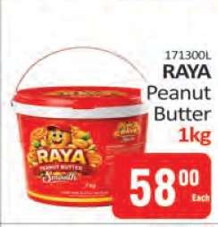 RAYA Peanut Butter