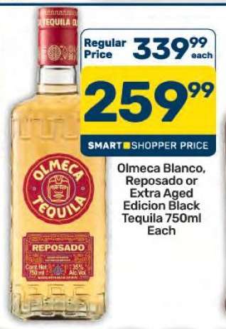 Olmeca Blanco, Reposado or Extra Aged Edicion Black Tequila 750ml