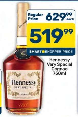 Hennessy Very Special Cognac 750ml