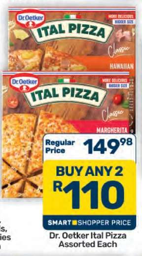 Dr. Oetker Ital Pizza Assorted Each