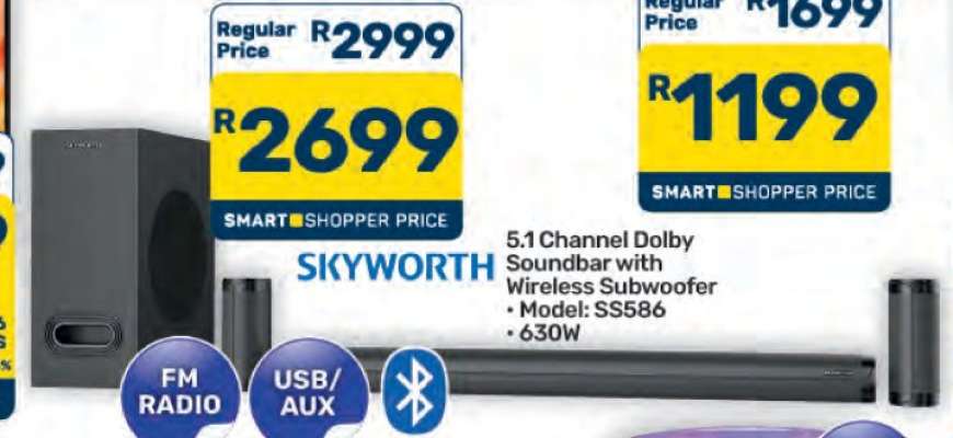 Skyworth 5.1 Channel Dolby Soundbar