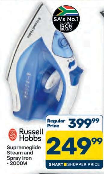 Russell Hobbs Supremeglide Steam and Spray Iron