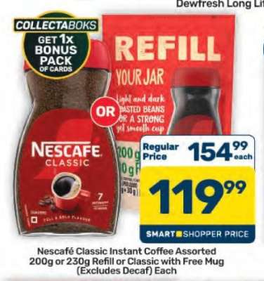 Nescafé Classic Instant Coffee Assorted