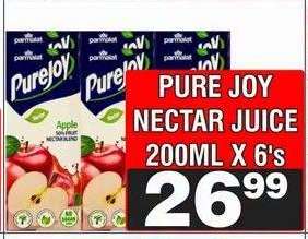PURE JOY NECTAR JUICE 200ML X 6's