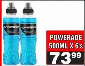 POWERADE 500ML X 6's
