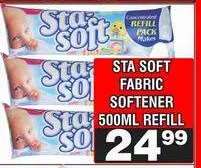 Sta Soft Fabric Softener 500ml Refill