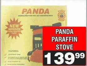 PANDA PARAFFIN STOVE