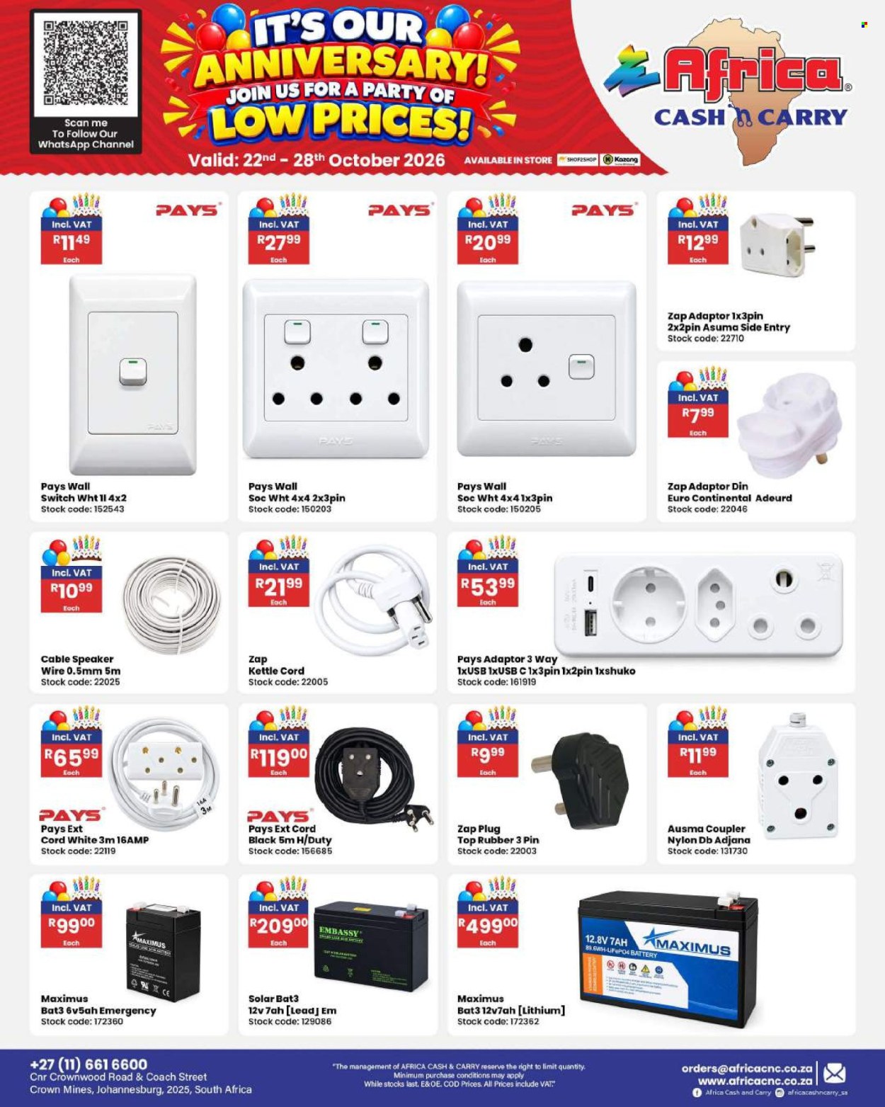 Africa Cash & Carry specials - 10.22.2026 - 10.28.2026. Page 58