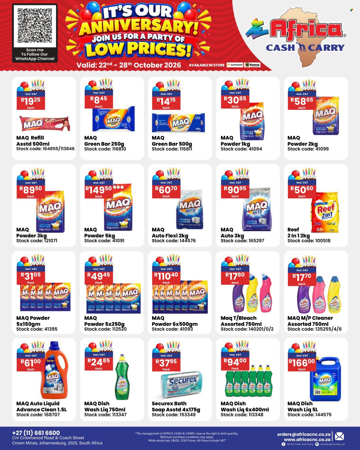Africa Cash & Carry specials - 10.22.2026 - 10.28.2026. Page 129