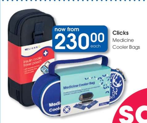 Clicks Medicine Cooler Bags