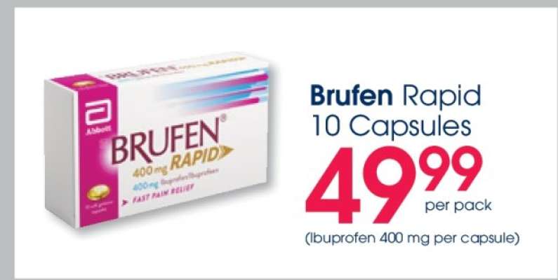 Brufen Rapid 10 Capsules