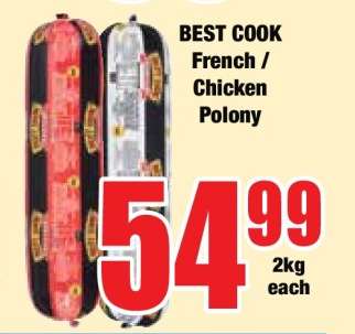 BEST COOK French / Chicken Polony