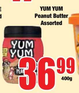 Yum Yum Peanut Butter Assorted