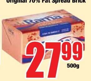 Original 70% Fat Spread Brick