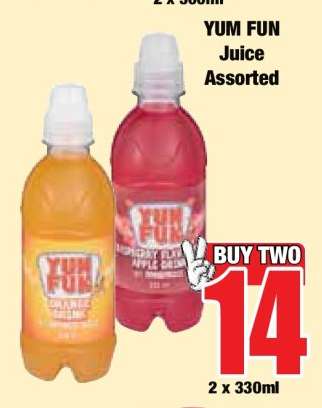 YUM FUN Juice Assorted