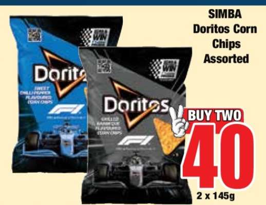 SIMBA Doritos Corn Chips Assorted
