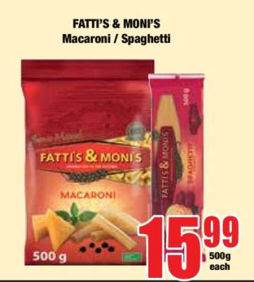Fatti's & Moni's Macaroni/Spaghetti
