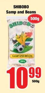 SHIBOBO Samp and Beans 500g