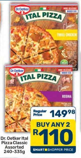 Dr. Oetker Ital Pizza Classic Assorted 240-335g