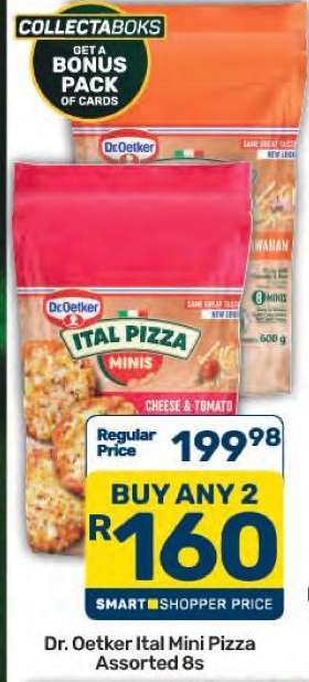 Dr. Oetker Ital Mini Pizza Assorted 8s