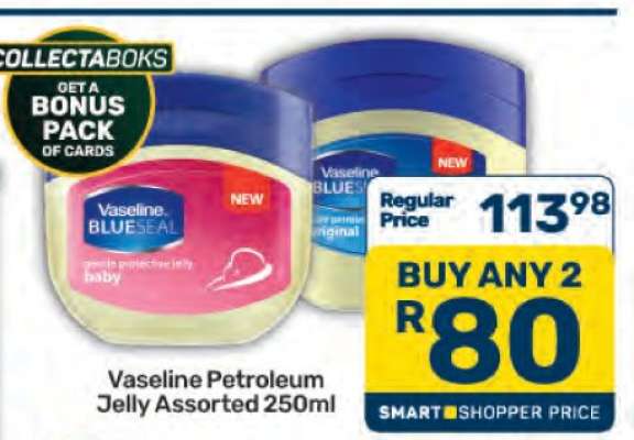 Vaseline Petroleum Jelly Assorted 250ml