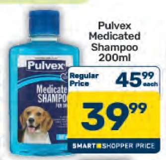 Pulvex Medicated Shampoo 200ml